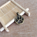 Stock d'accessoires d'étiquettes pour animaux de compagnie de collier de chien de haute qualité